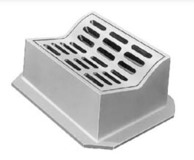 Neenah R-3501-D2A Roll and Gutter Inlets